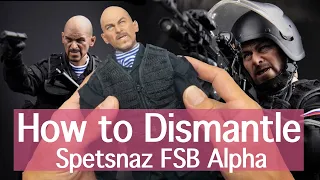 How to Dismantle and unboxing DamToys Spetsnaz FSB Alpha Group 1/6 scale action figure review