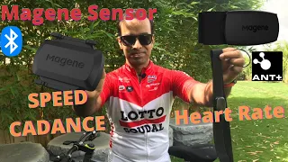 Budget Speed, Cadence and HR Sensors for Cycling - Magene Sensors