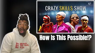 AMERICAN REACTS TO Sepak Takraw ● 15 Crazy Skills in Sepaktakraw