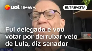 Contarato defende derrubar veto sobre saidinha: 'Fui delegado e já existem muitos benefícios'