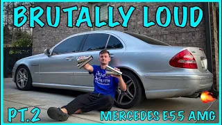 Installing Exhaust Cutouts on My Mercedes E55 AMG | Part 2 | E55 Build