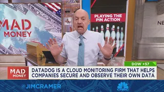 Jim Cramer takes a closer look at the factors behind the tech stock rally