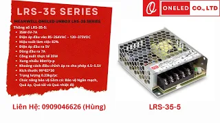 Unbox LRS-35-5 Nguồn Meanwell Chính Hãng - Liên Hệ Zalo 0909046626 (Hùng)