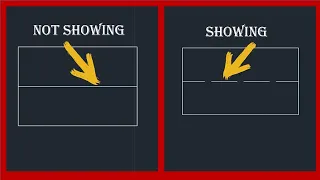 HOW TO FIX BROKEN LINES NOT SHOWING IN AUTOCAD