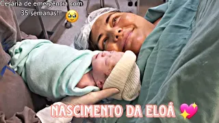 Meu parto cesária de emergência⚠️ / com 35 semanas !!!!!