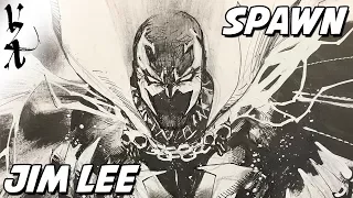 Jim Lee drawing Spawn