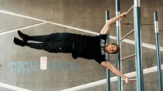 5 HUMAN FLAG VARIATIONS - EASY TO HARD