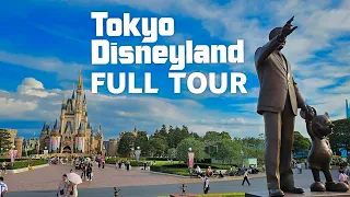 [4K] Tokyo Disneyland - Complete Walkthrough - Tokyo Disney Resort