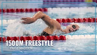 Paige Madden Takes Win by Almost 15 Seconds in 1500M Freestyle| 2024 TYR Pro Swim Series San Antonio