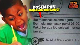 Orang Pintar Macam Professor Juga Bakal Dibuat Pusing 7 Keliling Sama Soal Anak SD Ini..