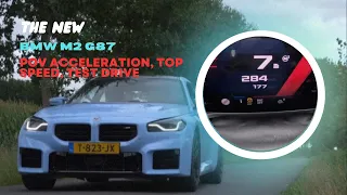 POV TEST DRIVE OF THE New BMW M2 G87, ACCELERATION and TOP SPEED