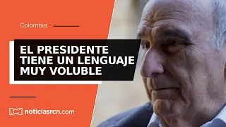 "Veo al país muy desordenado, muy descuadernado": Humberto de la Calle