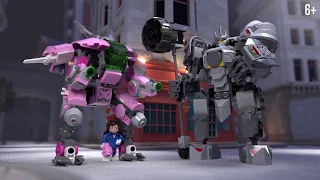 D.Va и Райнхардт - LEGO Overwatch - 75973