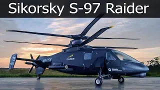 Скоростной вертолет с толкающим винтом Sikorsky S-97 Raider