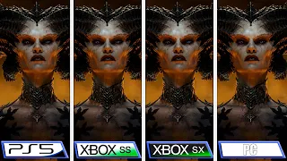 Diablo IV | PS5 - Xbox Series S/X - PC | Graphics Comparison | Beta