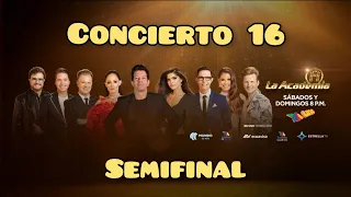 La academia concierto 16 SEMIFINAL Completo 06/08/22 - #laacademia 20 años