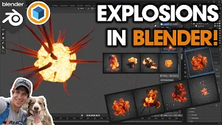 Create EXPLOSIONS in Blender with VDB Lab!