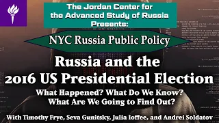 Russia and the 2016 US Presidential Election