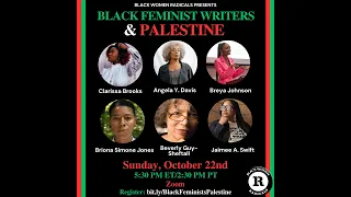 Black Feminist Writers and Palestine