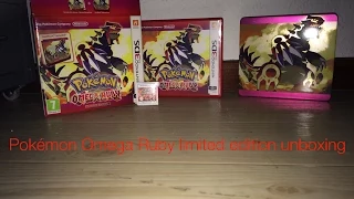 Pokémon Omega Ruby limited edition unboxing and opening cutscene