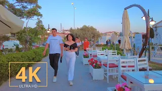 Çeşme, Turkey 🇹🇷 Night Tour | 4K | Street Walk | İzmir, Türkiye | Cesme, Izmir | Virtual Walking