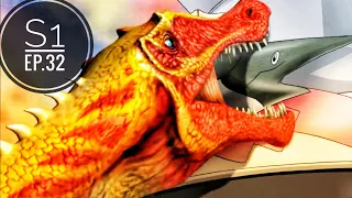 Dinosaur King (Hindi)Ep.32 |Season 1|Falls Alarm|Baryonyx|