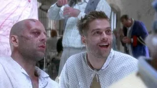 Brad Pitt's Psych Ward scene from 12 Monkeys