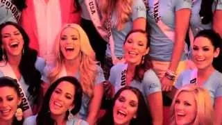 Girls of Miss USA 2013 at the D Las Vegas!!