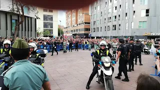 Llegada de la LEGIÓN al Cristo de la Buena Muerte Málaga 2019