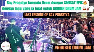 Ray Prasetya bermain Drum dengan SANGAT EPIK di NGUBER DRUM JAM