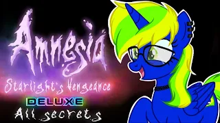 Amnesia Starlight's Vengeance Deluxe (All Secrets) (PART 2!)