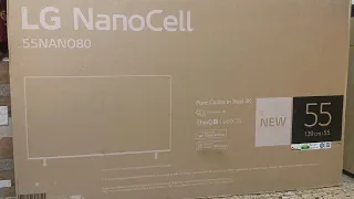 My New LG Nano Cell LED 55 inches