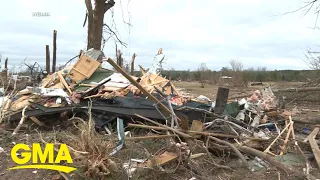 The latest on the deadly tornado outbreak | GMA