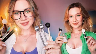 ❗️ ASMR Ear Exam, Ear Cleaning and Hearing Test 👩‍⚕️ Doctor and Nurse Roleplay