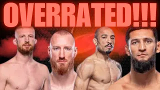EXPOSING the Most Overrated UFC Fighters!