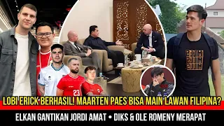 🔴ROMBAK TOTAL! MAARTEN PAES SIAP BELA TIMNAS~STY TEMUKAN PENGGANTIK JORDI AMAT~DIKS & ROMENY MERAPAT