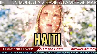 5E JOUR DE LA NEUVAINE A N.D DE FATIMA [ I DONT OWN ANY COPYRIGHT TO THESE SONGS]