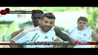 Milanello Allenamento 11-07-2013 Part 1