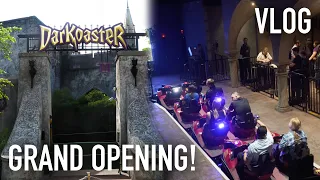 DarKoaster Opening Day Vlog | Tour & Initial Reactions! New Busch Gardens Williamsburg 2023 Coaster