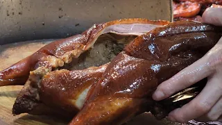 Roasted Goose #HongKongstreetFood Roasted#PorkBelly  #StreetFood Skills #BBQork #Chicken #ASMR #香港美食