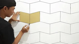 EASY TRICK TO PAINT WALLS WITH SPRAY PAINT || DESIGN ON WALL PAINTING || DECORATION