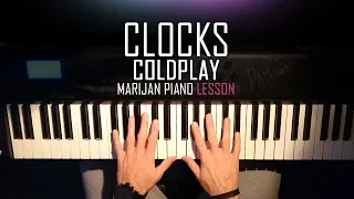 How To Play: Coldplay - Clocks | Piano Tutorial Lesson + Sheets