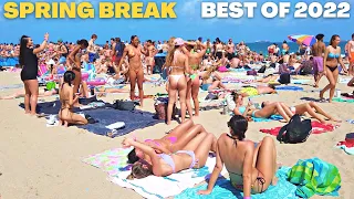 Spring Break VIRTUAL WALK Fort Lauderdale Beach Best of 2022 Compilation 4K (2.5 Hours)