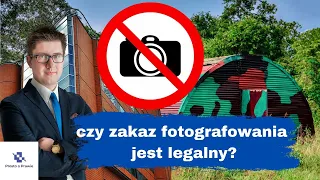 Czy zakaz fotografowania budynków i obiektów z ulicy jest legalny? Komentarz prawnika #shorts