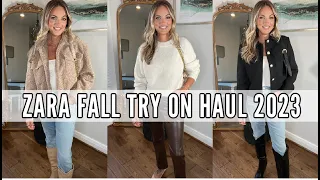 ZARA TRY ON HAUL FALL 2023! EVERYDAY CASUAL OUTFITS 🙌