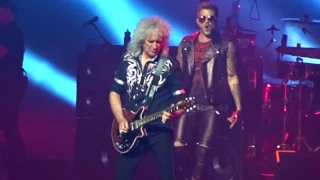 Queen with Adam Lambert - We Will Rock You/Hammer To Fall  - Barclays Center NY