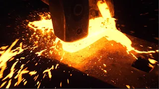 Forging a Knife From Golf Clubs!