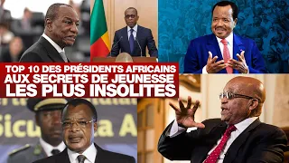 TOP 10 of the UNUSUAL Youth SECRETS OF AFRICAN PRESIDENTS!