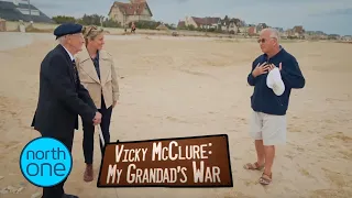Passerby in awe when meeting WW2 D-Day Veteran on Sword Beach | Vicky McClure: My Grandad's War