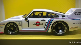 Porsche 935 baby Martini Kit ITALERI Scale 1/24 Final part